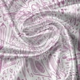 thumbnail image 5 of Ambesonne Sketch Valance Pack of 2, Vintage Vibe Science Pattern, 42"X12", Fuchsia and White, 5 of 5