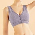 thumbnail image 2 of Gibobby Brasier sin Varilla Sujetador de pecho antiflacidez con interpretación Sexy sin restricciones para mujer, estructura de soporte 3D(Morado,3X-Grande), 2 of 3