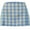 Blue, variant on Women Plaid Skirt High Waist Split Mini Bodycon Skirt A-line Mini Skirts