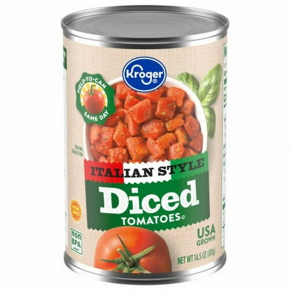 KR Italian Style Diced Tomatoes 14.5 oz - Pack of 2