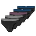 thumbnail image 1 of SCHIESSER Calzoncillos para hombre, paquete de 5 - Serie "95/5", jersey sencillo Negro/Gris/Azul M (Medium), 1 of 5