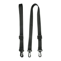 Water Bottle Holder Lanyard, Polyester Water Bottles Sling Strap Adjustable Water Bottles Holder Shoulder for Outdoor Camping Walking, Black/2 PCS