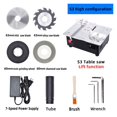 thumbnail image 2 of S3 96W Mini Table Saws Electric Bench Saw DIY Household Model Cutting Machine, 2 of 5
