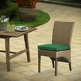 thumbnail image 2 of ARDEN Basics Outdoor Seat Pad Cushion, 17 x 17, Water Repellent and Fade Resistant, Moss Green Mila, 2 of 8