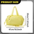 thumbnail image 5 of DYNWAVECA Tennis Racket Bag Versatile with Adjustable Shoulder Strap Sports Duffle Bag Yellow, 5 of 5