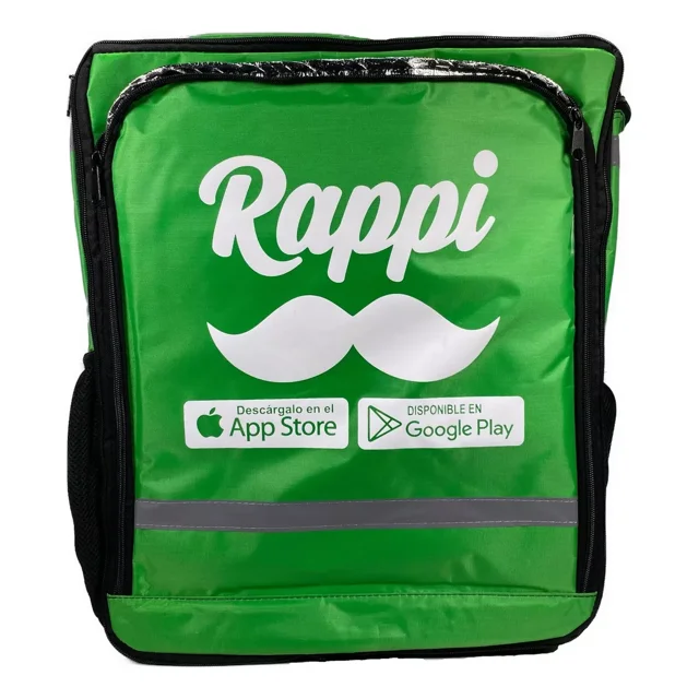 Mochila Repartidor Didi Food Uber Rappi Termica Expandible