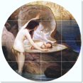 thumbnail image 1 of Ceramic Tile Mural-Herbert James Draper Mythology Tile Mural Residential Remodeling Idea. 32" w x 32" h using (16) 8 x 8 ceramic tiles, 1 of 3