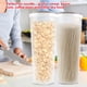 thumbnail image 3 of Organizador de cocina de color caqui portátil para almacenar fideos y cereales, arroz, frijoles y alimentos secos, 3 of 8