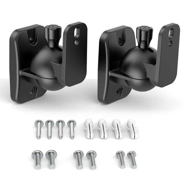 Soportes de montaje en pared para altavoces HomeMount Surround y estantería