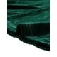 thumbnail image 5 of INSPIRAR CHIC Blusas de Manga Larga de Terciopelo con Cuello Cuadrado para Mujeres XS Verde Oscuro, 5 of 6
