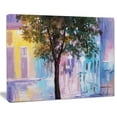thumbnail image 3 of Impression sur toile « Couple Walking In Rain » Design Art, 3 of 3