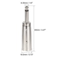 thumbnail image 2 of Uxcell 3.27'' x 0.73'' XLR  to 0.25"  Microphone Plug In Audio Connector Mic Plug Zinc Alloy Silver Tone 1pcs, 2 of 4