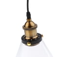 thumbnail image 2 of Colgante E27 LED Vintage Lámpara De Hierro Colgante Lámpara de lámpara Bombilla Jaula Accesorios Luces Iluminación De tejado 02 Colco Pantalla de luz colgante, 2 of 8