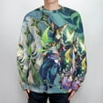 thumbnail image 4 of Genshin Impact Unisex Sweater Long Sleeve Round Neck Pullover Jumper Fall Winter Clothes Print Tops Blouse L, 4 of 6