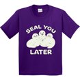 thumbnail image 3 of Inktastic Seal You Later Youth T-Shirt, 3 of 5