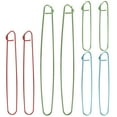 thumbnail image 2 of stitch holders 10pcs Random Colors Yarn Stitch Holder Set Crochet Knitting Needle Alloy Safety (Random Color), 2 of 11