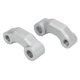 thumbnail image 4 of 2 Pcs Motorcycle Rearview Mirror Mounting Bracket Wing Mirror Extension Holder Replacement For SUZUKI V?Strom DL650 2017?2022 Silver, 4 of 5