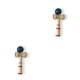 thumbnail image 2 of Vogacara Juguete de bola Vintage de madera, coordinación de ojos y manos, entrenamiento, alivio del estrés, juguetes de mano para adultos, juego de mano Azul 2piezas Vogacara CBP187369, 2 of 6