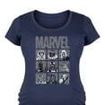 thumbnail image 3 of Marvel - Villain Grid - Maternity Scoop Neck Graphic T-Shirt, 3 of 5