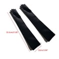 thumbnail image 5 of WINDLAND Long Sleeves Opera Show Gloves for Women Velvet Gloves Stretchy Elbow Length, 5 of 12
