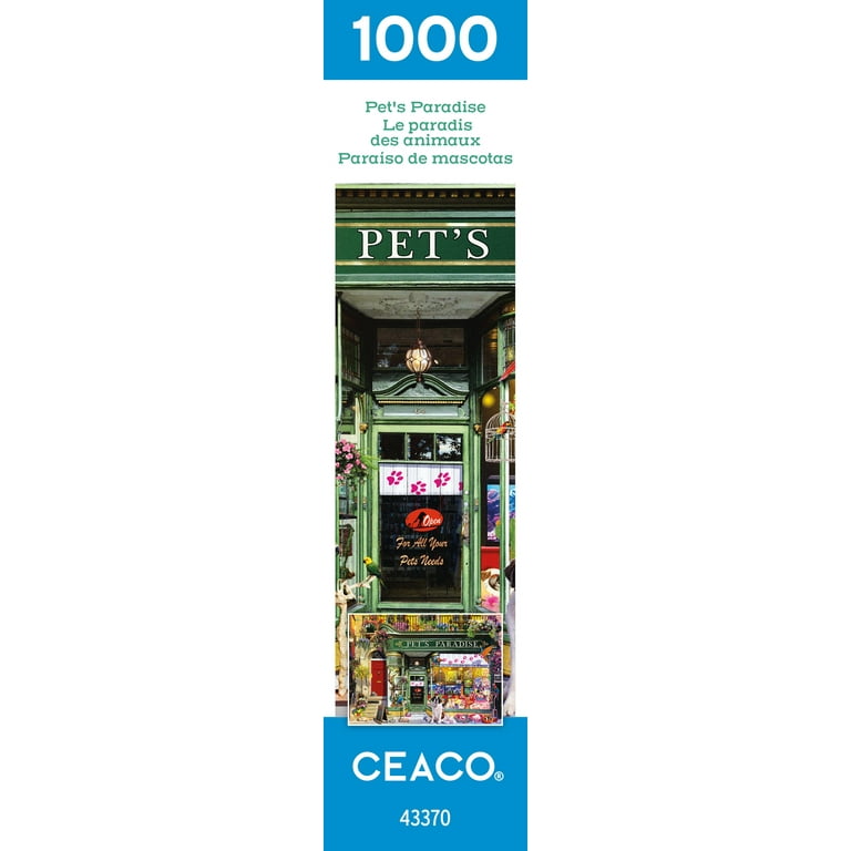 Ceaco Shop Windows Gary Walton Pets Paradise 1000pc Piece