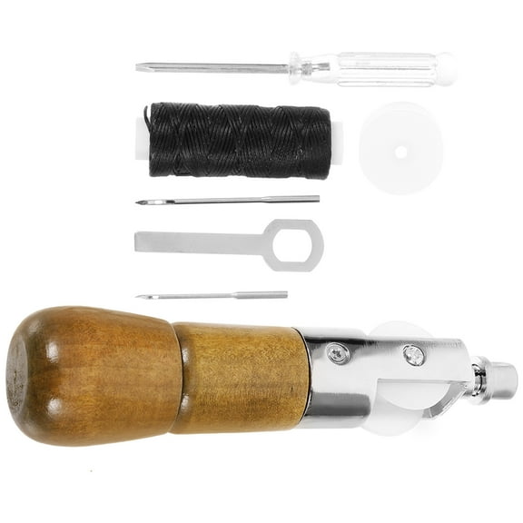 HEALEEP 1 Set Diy Leather Craft Tool Kit Assorted Color for Leather Work and Professional Craftsmen