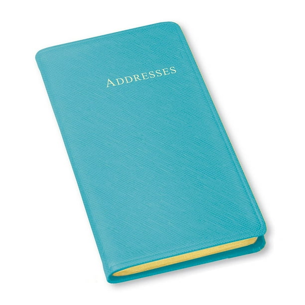 Simulated Leather Pocket Address Organizer by Gallery Leather, 6" x 3.