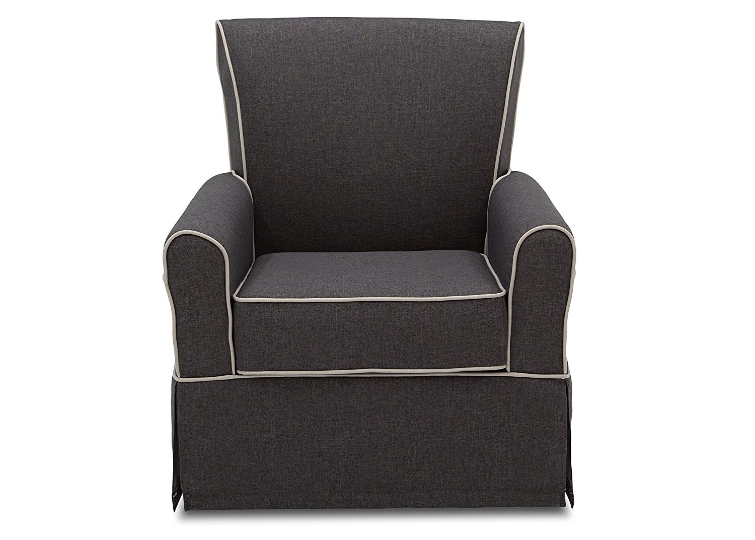 delta upholstered swivel glider chair