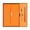 1-orange, variant on Notebook Gift Set with Pen and Gift Box PU Leather Journal Notebook 100 Sheets Writing Supplies for School