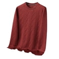 thumbnail image 3 of Chemise à Manches Longues Col Rond Couleur Unie pour Homme, 3 of 3