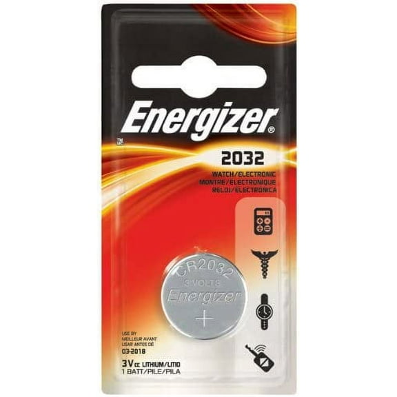 50 Pack Energizer ECR2032 Lithium 3-Volt Coin Cell Battery