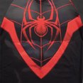 thumbnail image 3 of Marvel Avengers Spider-Man Black Polyester Rashguard Swimsuit Set (Boy's 7), 3 of 8