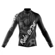 thumbnail image 3 of Maillot de ciclismo con estampado de calaveras para hombre, ropa de ciclismo de manga larga, uniforme de bicicleta de montaña, verano 2023, 3 of 5