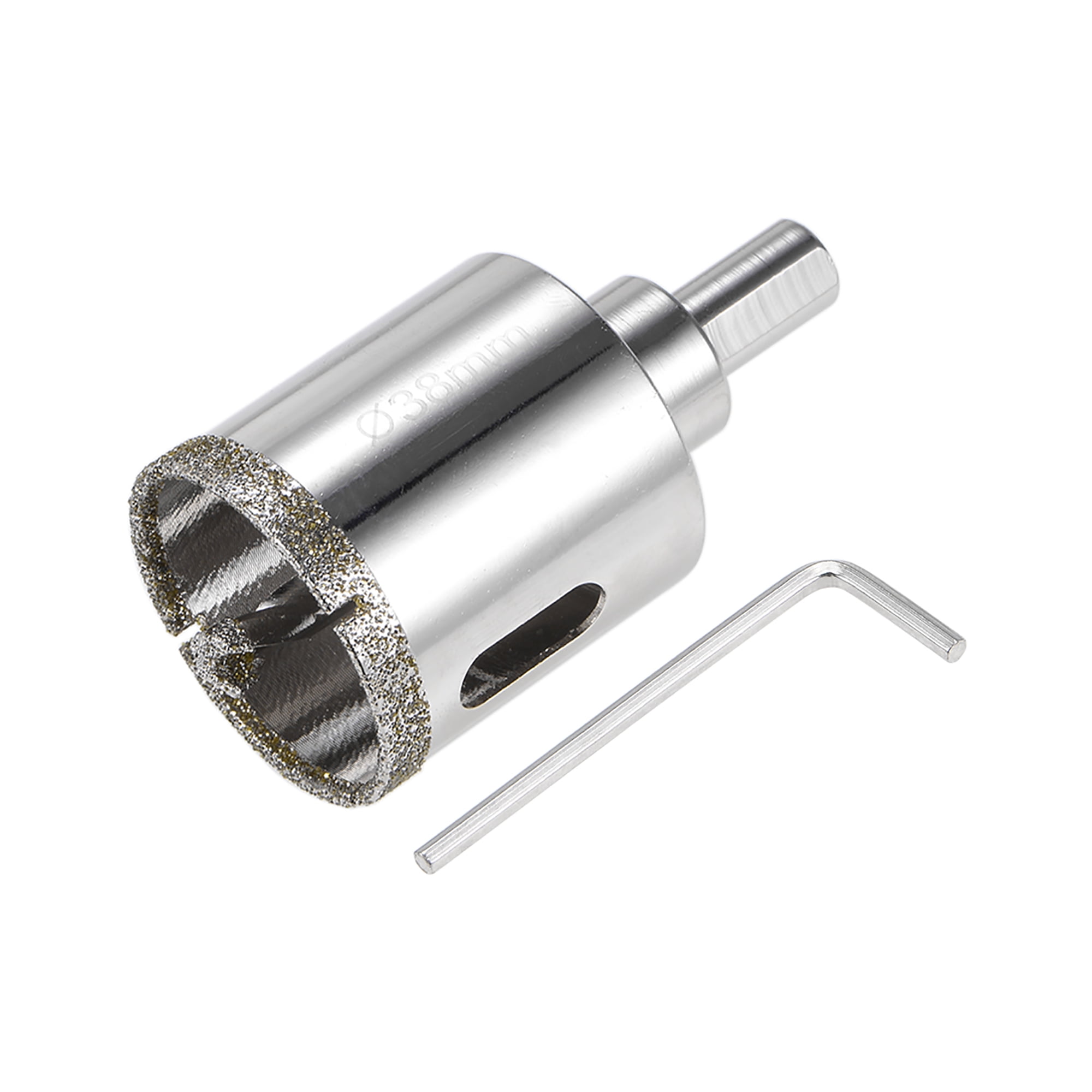 Uxcell 38mm Glass Hole Saw Diamond Core 