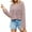 Pink, variant on Fartey Crochet Sweaters for Women Sexy Fashion Crew Neck Pullover Sweater Trendy Solid Color Sweater Soft Comfy Long Sleeve Y2k Sweaters