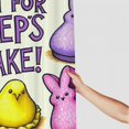 thumbnail image 3 of WERPE Peeps Sake Easter Waterproof Shower Curtain - Multiple Sizes White, 3 of 7