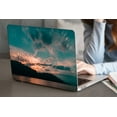 thumbnail image 3 of KSK KAISHEK Compatible Old MacBook Pro 13 inchs Case 2012 - 2015 Rel. Model A1425 & A1502, Plastic Hard Protective Shell Case Cover + Black Keyboard Cover, Sky Series 0675, 3 of 5