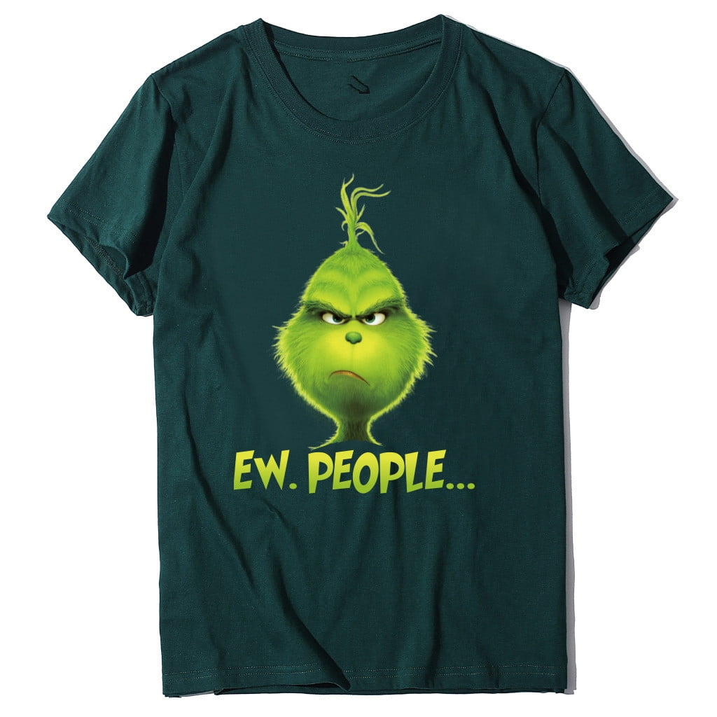 Women's Fashion Short Sleeve Ew People 