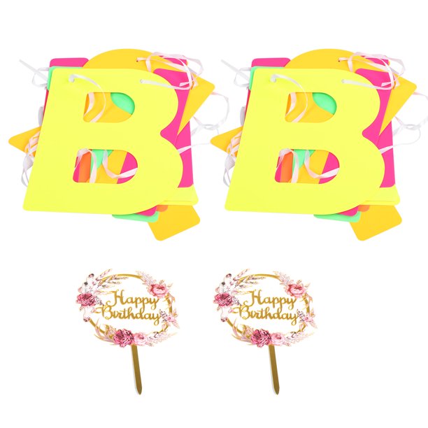 Set 36 Insertos De Tarjetas De Animales Marinos + 1 De Cumpleaños - Decoración Para Tartas Infantiles, Fiestas Temáticas