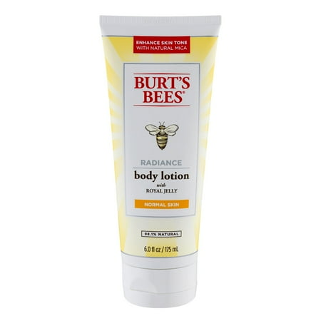 Burt's Bees Radiance Body Lotion with Royal Jelly Normal Skin, 6.0 FL OZ