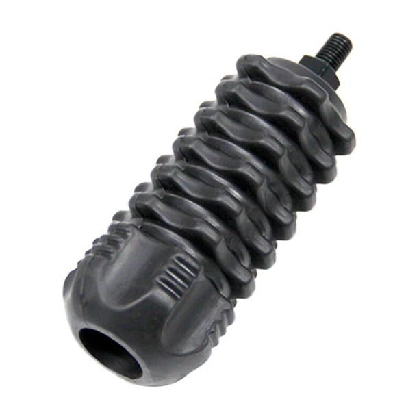 EeaseMX Estabilizador de arco compuesto y recurvo para tiro con arco, amortiguador de vibración de goma para las extremidades, amortiguación de flechas, para caza al aire libre (negro)