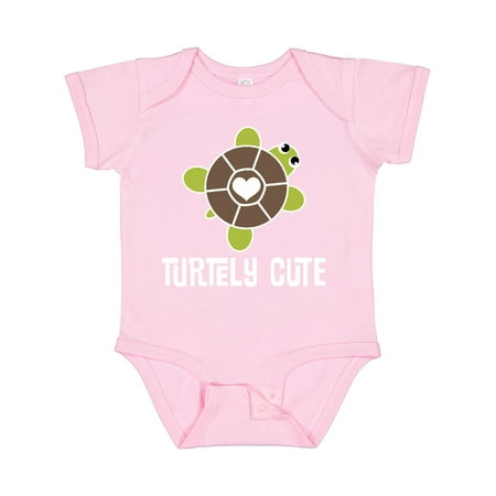 

Inktastic Turtley Cute Girl Turtle Gift Baby Girl Bodysuit