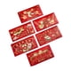 thumbnail image 1 of Sobres rojos de año Nuevo Chino, Hong Bao, encantadores, fáciles de usar, suministros tradicionales para Festival de Primavera para amigos de boda, 6, 1 of 9