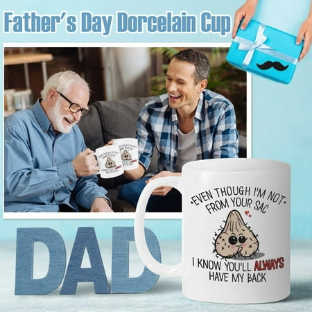 

Wozhidaose Water Bottles Cup Gift Gift Father s Decoration Cup Desktop Mug Day Dorcelain Father s GlassBottle Water Bottle