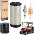 thumbnail image 1 of czcpp-Golf Kit de Réglage pour Modèles de Gaz EZGO RXV 2008-Up & TXT 2010-Up avec Moteurs Kawasaki 4 Temps 13.5 HP, Filtre à Air Amélioré, Kit d'Entretien de Moteur à Bougie pour EZGO, 1 of 4