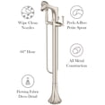 thumbnail image 3 of Pfister Lg61rh Rhen Free Standing Tub Filler - Gold, 3 of 6