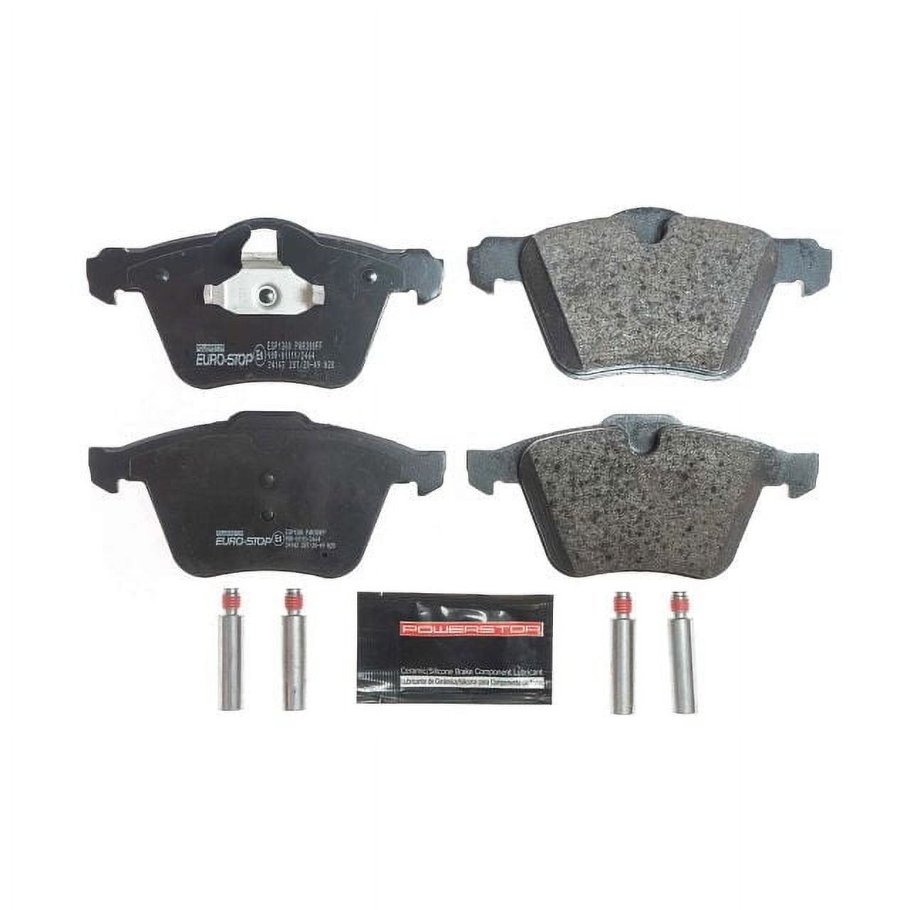 Power Stop Front Euro-Stop ECE-R90 Certified Brake Pad ESP1300