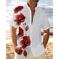 thumbnail image 4 of Nuevas camisas hawaianas para hombre, camisas casuales de verano con estampado 3D de atardecer, camisas de manga corta con solapa, blusas de calle, ropa para hombre y mujer, 4 of 5