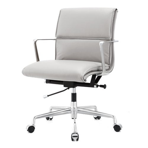 Meelano Italian Leather Office Chair