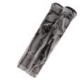 thumbnail image 3 of 2 Piezas Empuñaduras de Manillar de Bicicleta Manillar BMX Antideslizantes Tubo de Extremos con Bloqueo - gris blanco Sunnimix  Empuñaduras de manillar, 3 of 8
